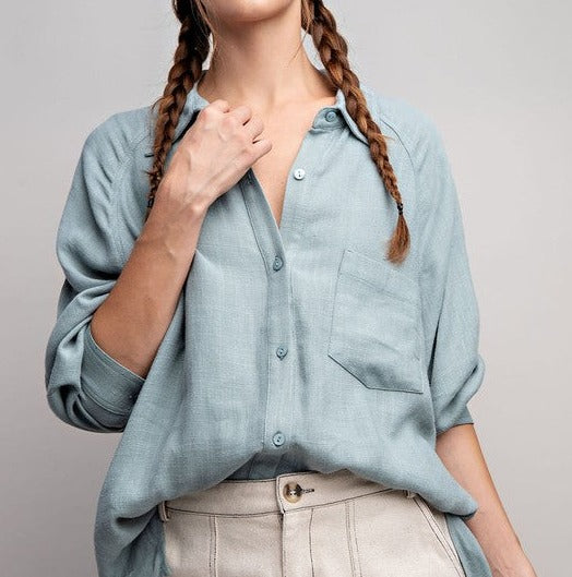 Lucia Oversized Button Down Shirt