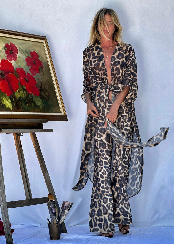 Erte Kaftan Cheetah